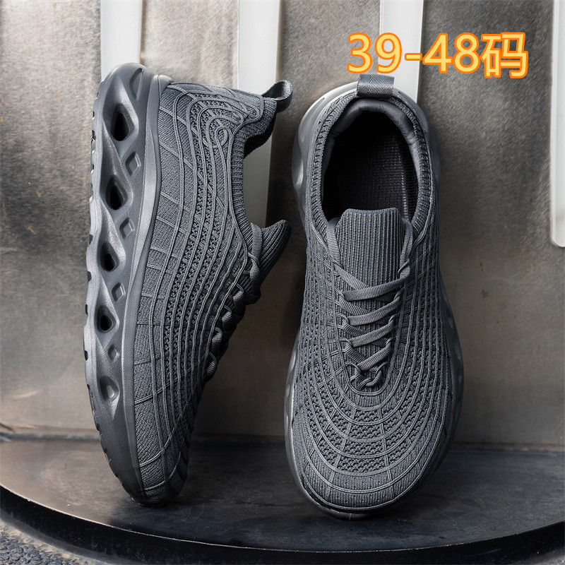 Wide Toe Box Running Sneakers - Мужские повседневные кроссовки больших размеров с