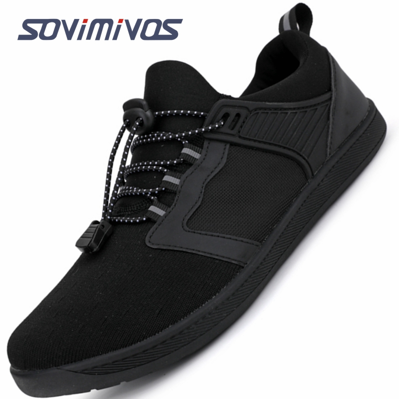 Wide Toe Box Running Sneakers - Кроссовки унисекс из дышащего материала, с