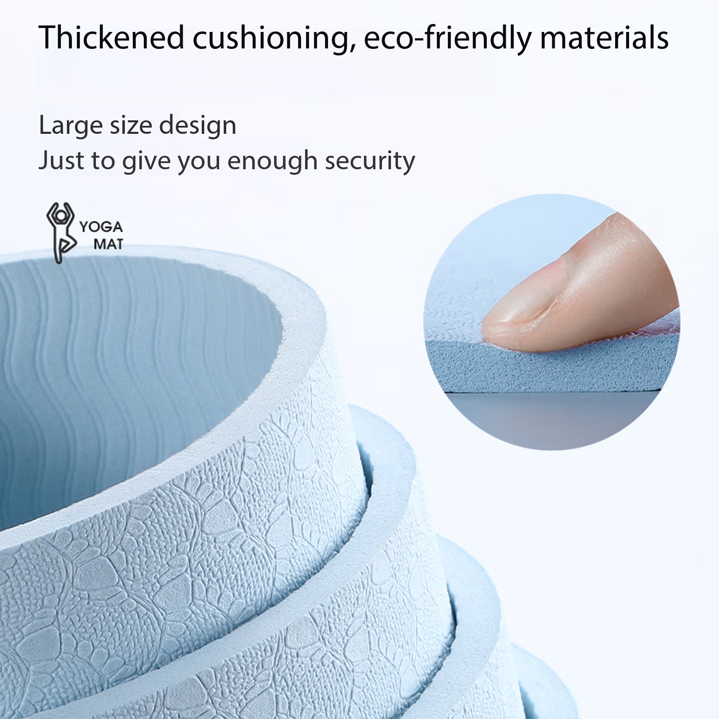 Shock Absorbing Gym Trainers - Толстый нескользящий амортизирующий коврик для снижения