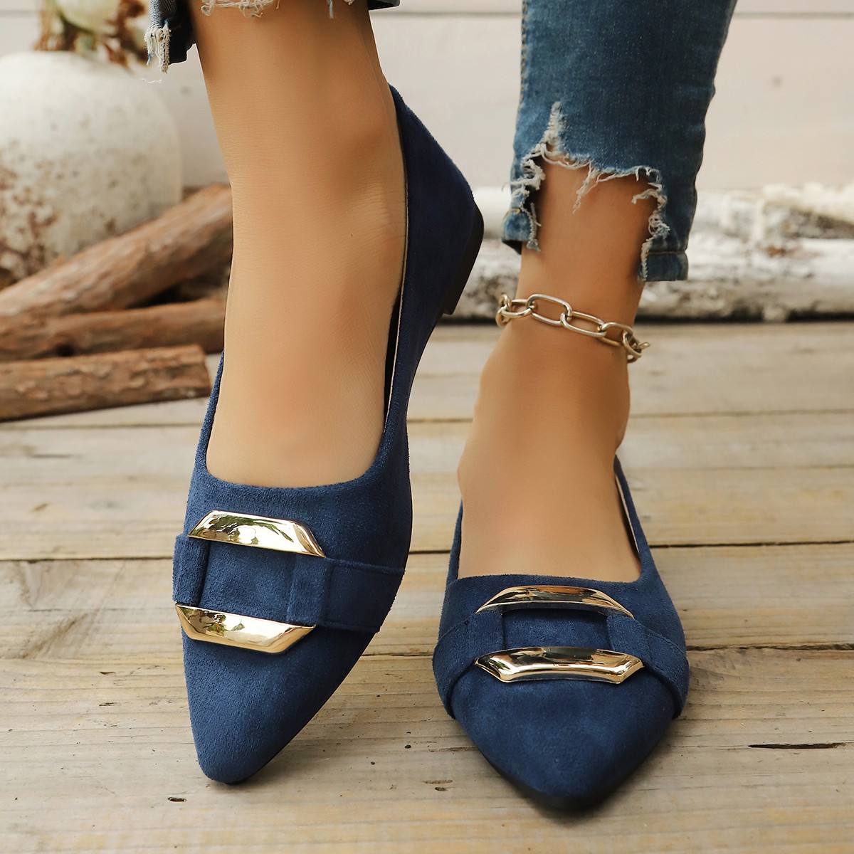 Women'S Shoes - Весенне-осенние элегантные пикантные повседневные туфли на
