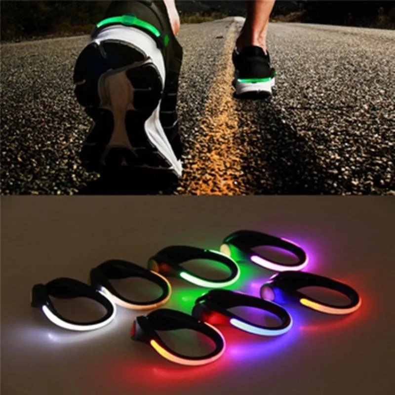 Reflective Night Running Shoes - 2024 Светящийся зажим для обуви, уличный