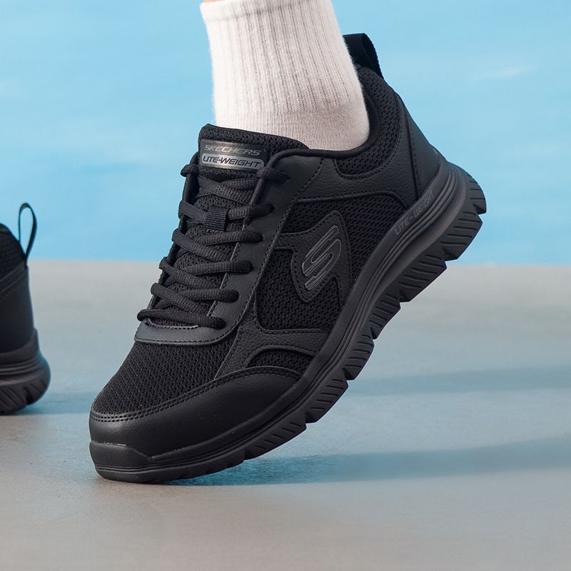 Lightweight Road Running Shoes - Мужские кроссовки Skechers Original Low-Top, легкие,