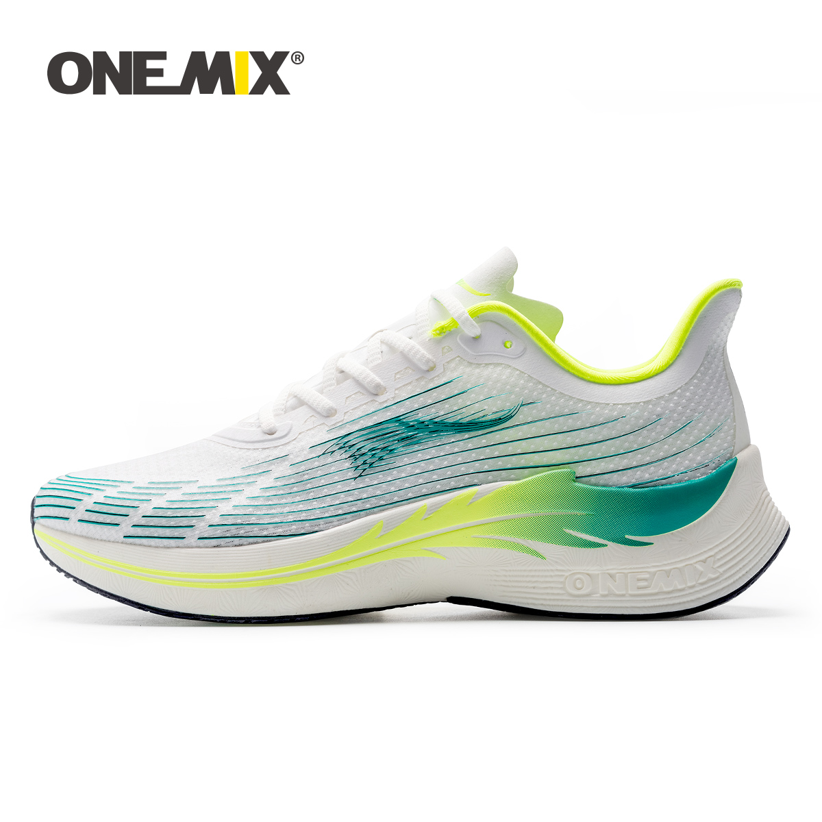 Reflective Night Running Shoes - Мужские кроссовки ONEMIX: дышащие, для бега