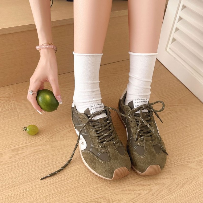Running Shoes - Ретро-кроссовки с цветными вставками для женщин,