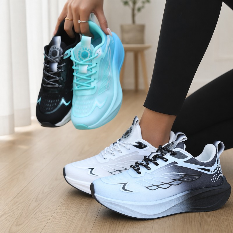 Wide Toe Box Running Sneakers - Женские кроссовки с широким носком для