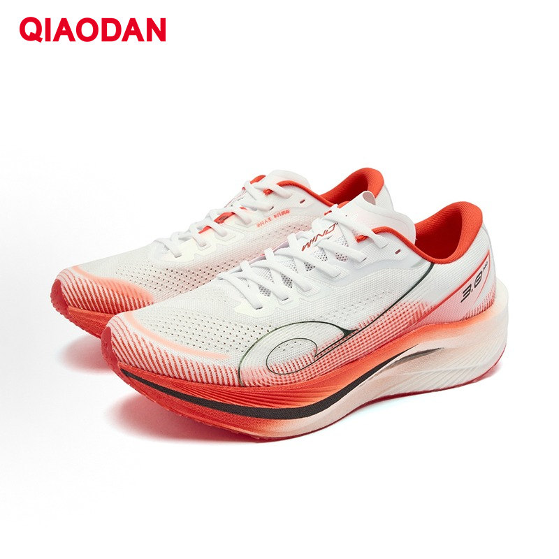 Carbon Plate Marathon Racing Shoes - Кроссовки для бега QIAODAN WIND 3PRO