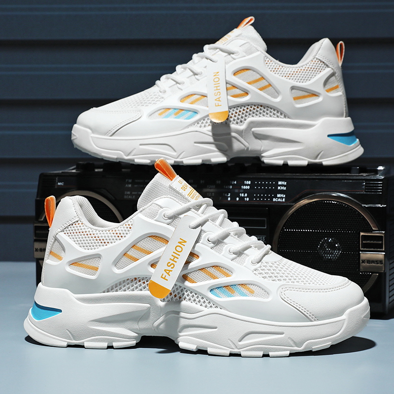 Shock Absorbing Gym Trainers - Кроссовки на платформе с шнуровкой для