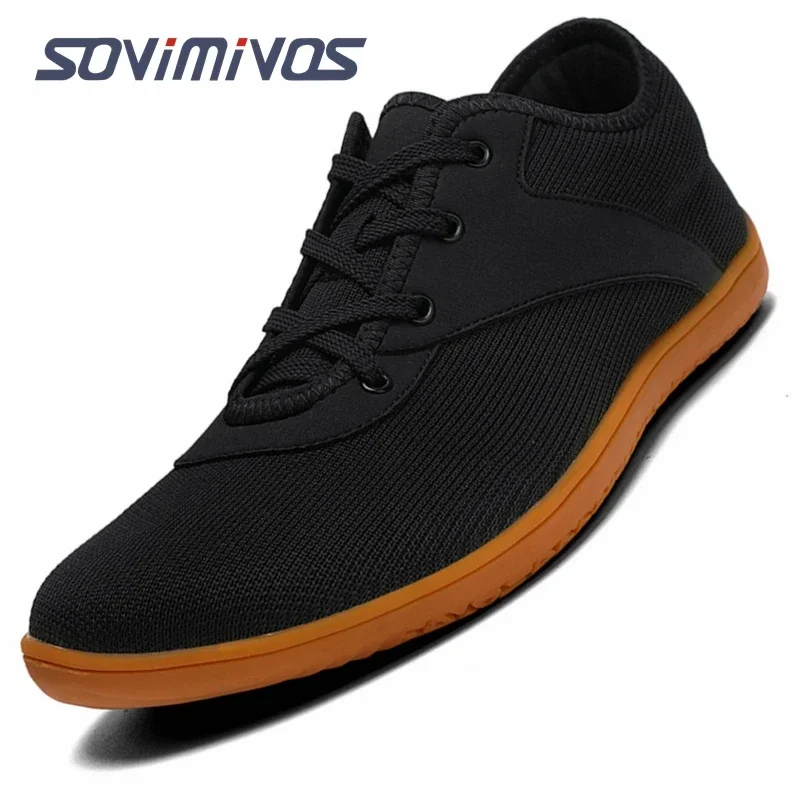 Wide Toe Box Running Sneakers - Кроссовки унисекс из дышащего материала, с