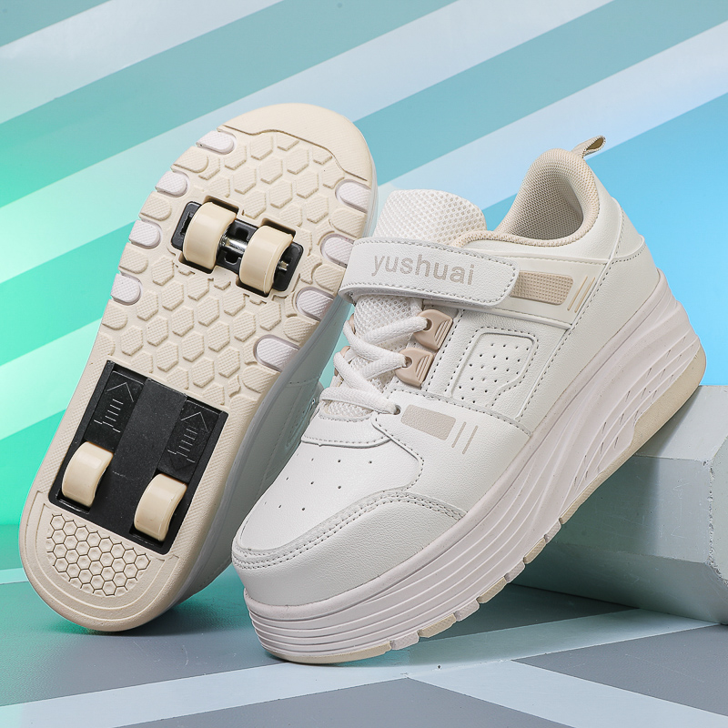 Men'S Shoes - Четырехколесные роликовые коньки для мальчиков, невидимые