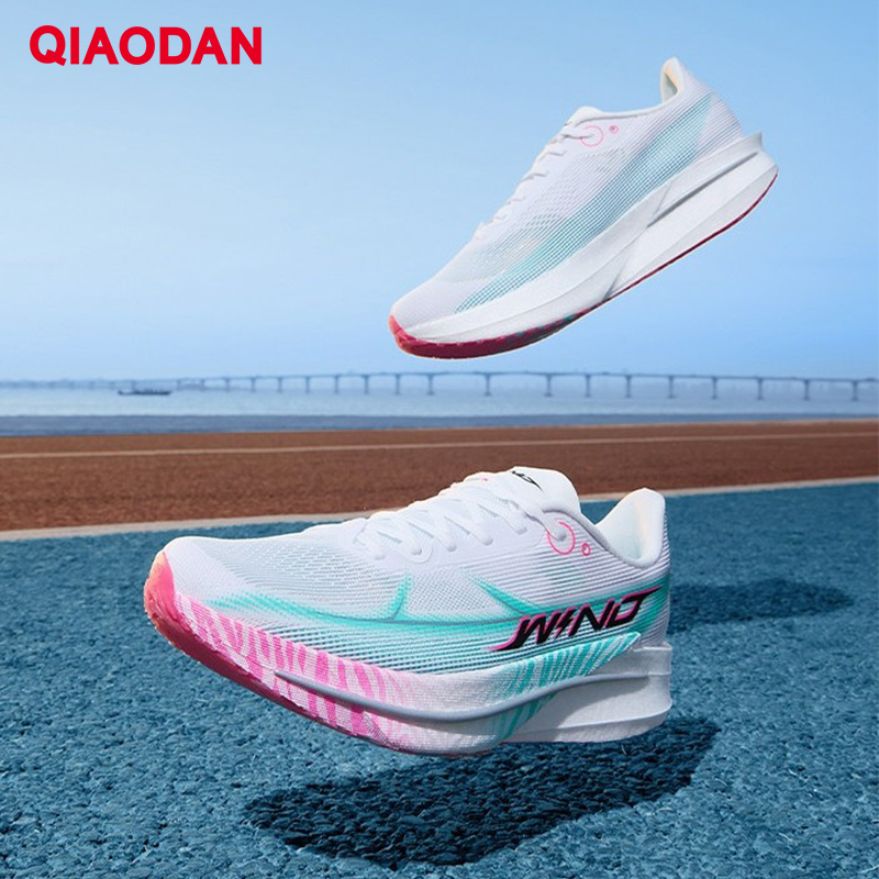 Кроссовки для бега QIAODAN 4 M – обзор и цена Carbon Plate Marathon Racing Shoes