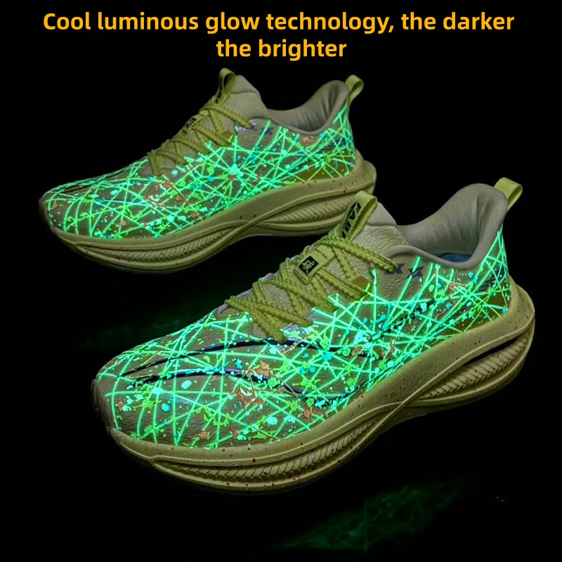 Новые мужские кроссовки для бе – обзор и цена Reflective Night Running Shoes