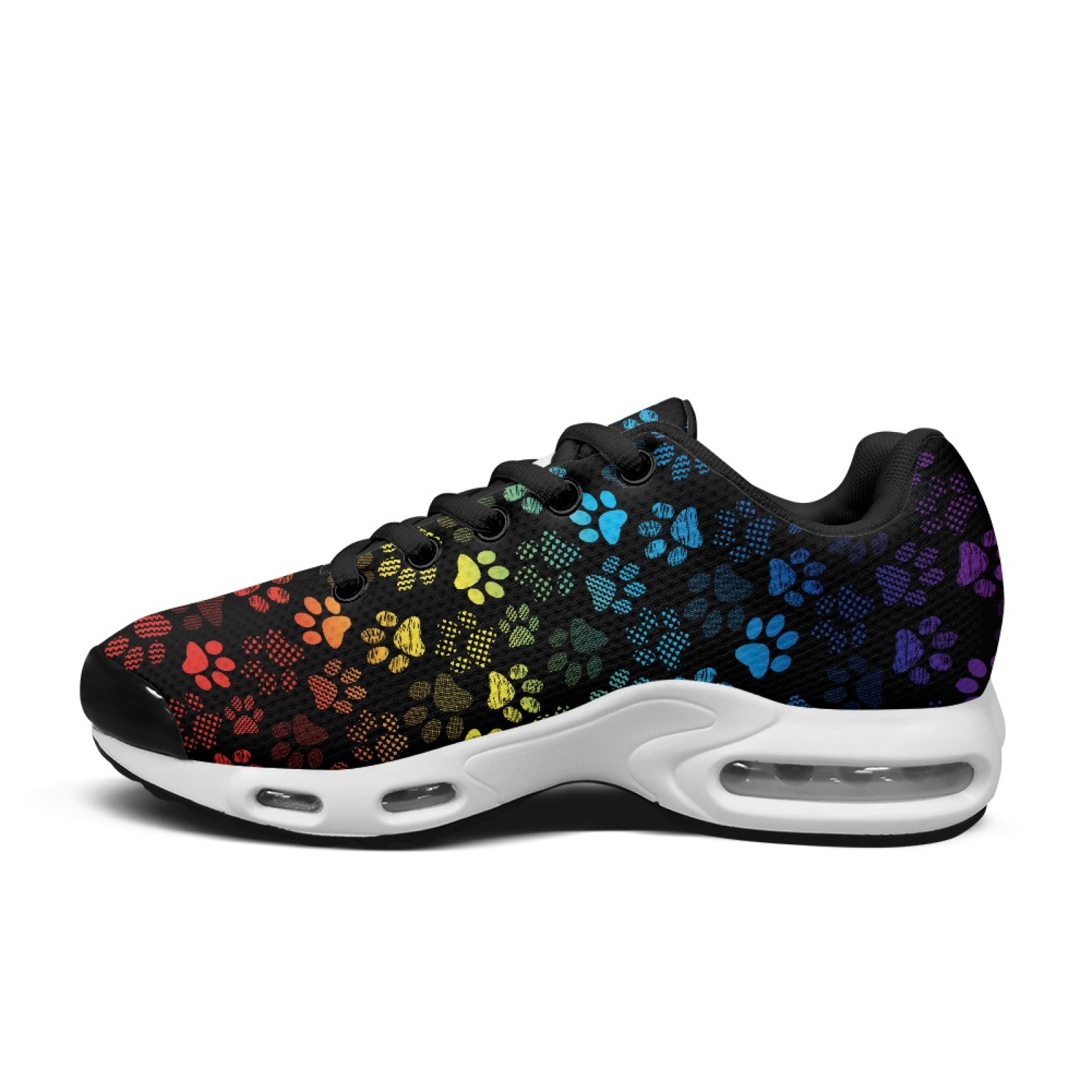 PENSTROLL Rainbow Paw: Сетчаты – обзор и цена Air Cushion Jogger Shoes Men