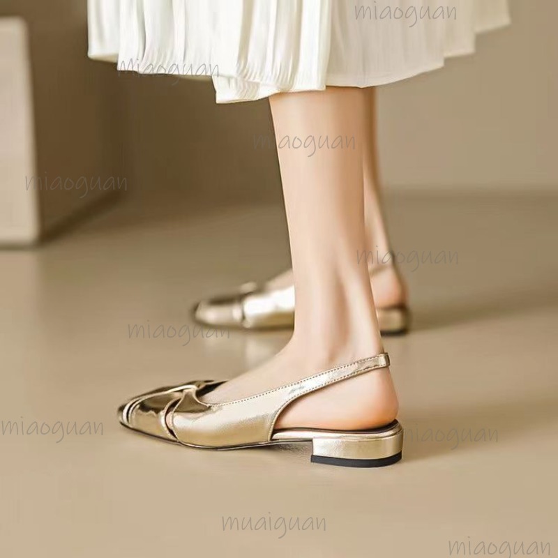 Туфли-лодочки на низком каблук – обзор и цена Sandals