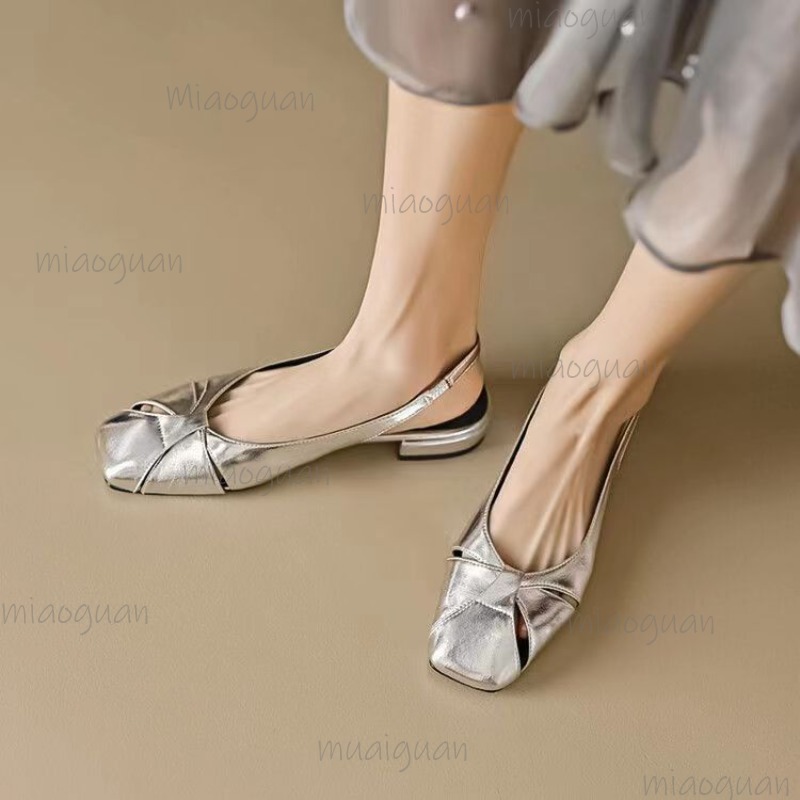 Туфли-лодочки на низком каблук – обзор и цена Sandals