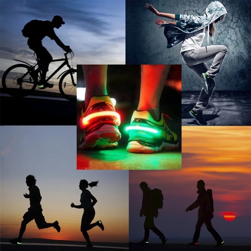 2024 Светящийся зажим для обув – обзор и цена Reflective Night Running Shoes
