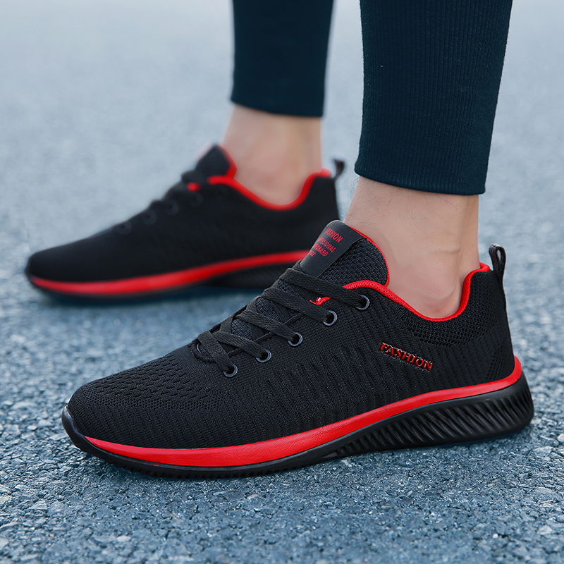 Кроссовки MAEDEF мужские/женск – обзор и цена Knit Fabric Lace Up Sneakers