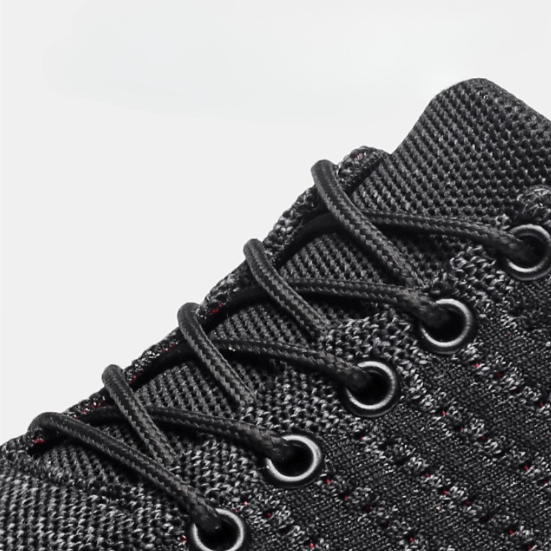 Мужские кроссовки Вязаная обув – обзор и цена Knit Fabric Lace Up Sneakers