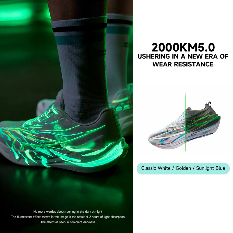 Кроссовки XTEP 2000km 5.0 в но – обзор и цена Reflective Night Running Shoes