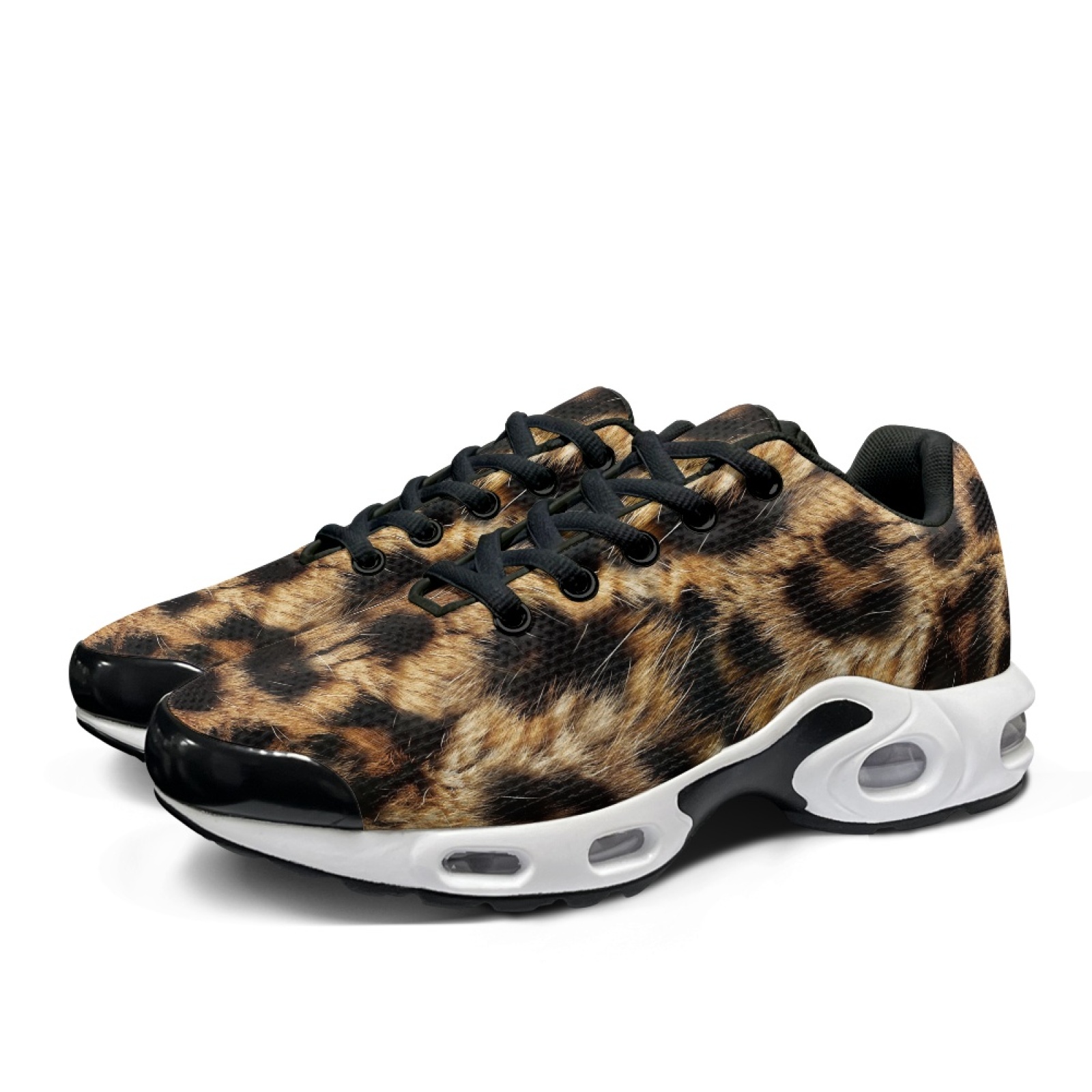 PENSTROLL Леопардовые спортивн – обзор и цена Air Cushion Jogger Shoes Men
